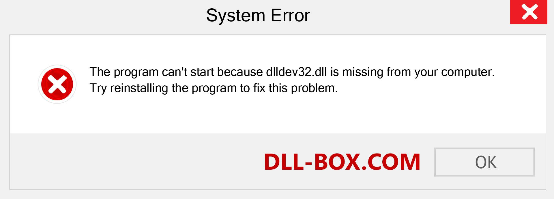  dlldev32.dll file is missing?. Download for Windows 7, 8, 10 - Fix  dlldev32 dll Missing Error on Windows, photos, images